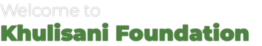 Welcome to Khulisani Foundation